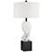 Possini Euro Faces 31" Modern Statue Ceramic Table Lamp