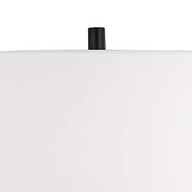 Image4 of Possini Euro Faces 31" Modern Statue Ceramic Table Lamp more views