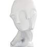 Watch A Video About the Possini Euro Design Faces Statue Modern Table Lamp
