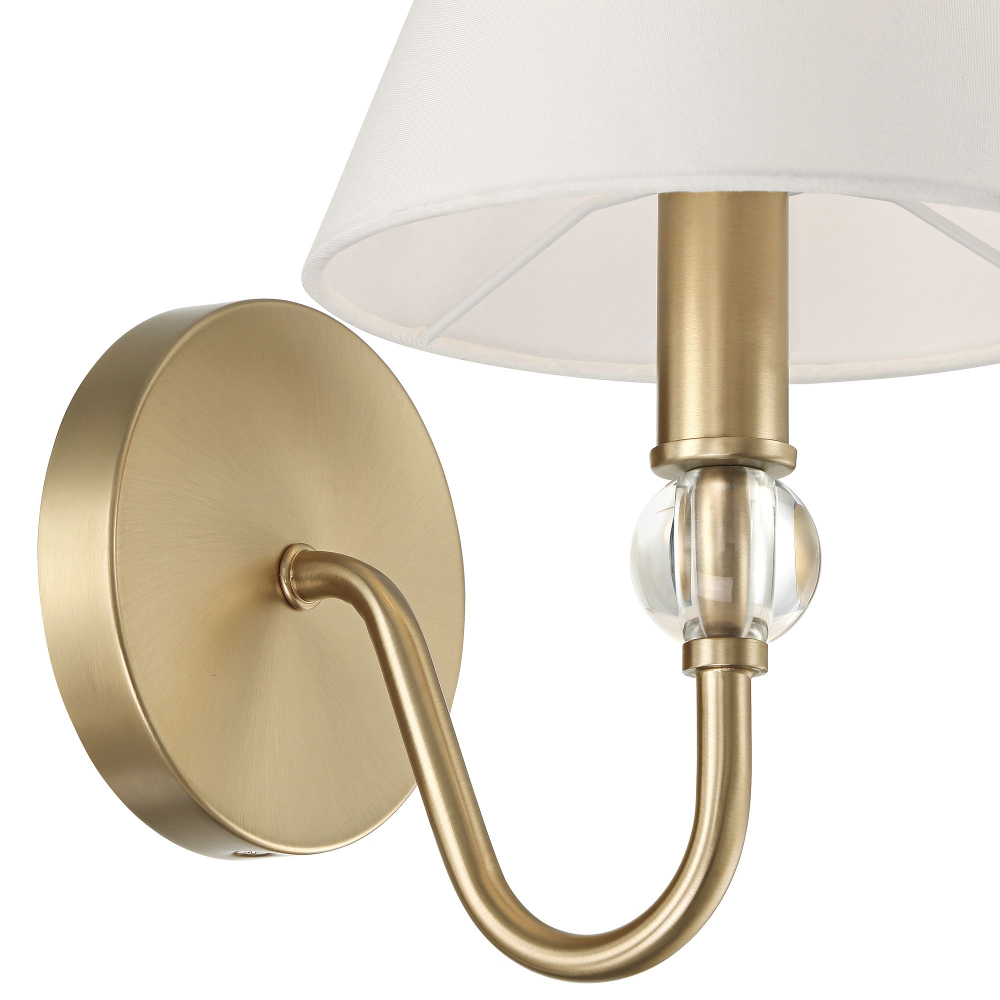 Image 4 Possini Euro Fillion 12 1/2" High Matte Brass Modern Shade Wall Sconce more views