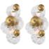 Possini Euro Filoli 16" High Gold Plated 2-Light Wall Sconce Set of 2