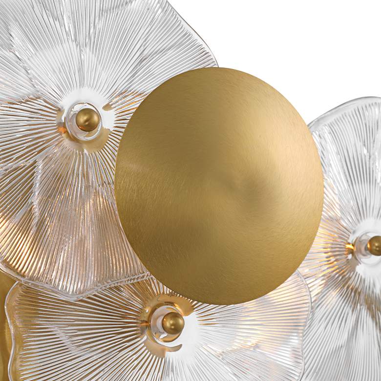 Image 3 Possini Euro Filoli 16" High Gold Plated 2-Light Wall Sconce Set of 2 more views