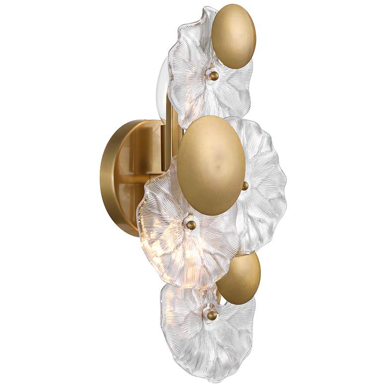 Image 5 Possini Euro Filoli 16" High Gold Plated 2-Light Wall Sconce Set of 2 more views