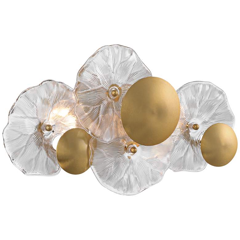 Image 7 Possini Euro Filoli 16" High Gold Plated 2-Light Wall Sconce Set of 2 more views