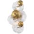 Possini Euro Filoli 16" High Gold Plated 2-Light Wall Sconce