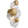 5_Possini Euro Filoli 16" High Gold Plated 2-Light Wall Sconce more views