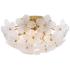 Possini Euro Filoli 20" Wide Gold Flower Ceiling Light