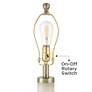 5_Possini Euro Fiona 29" Modern Brass and Alabaster Column Table Lamp more views