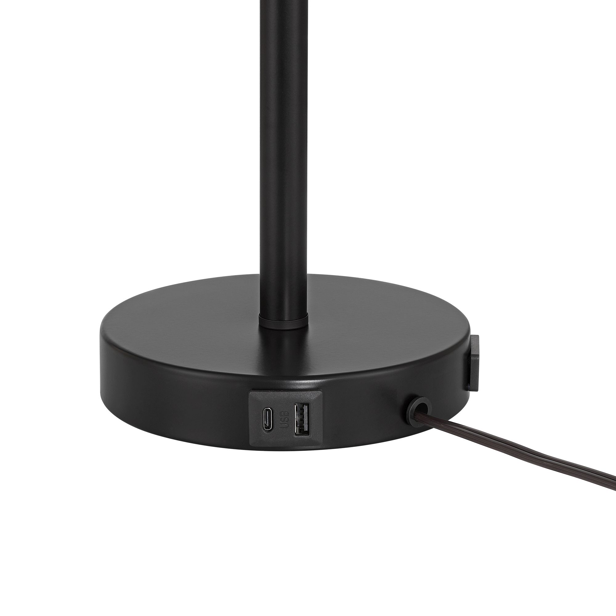 Image 5 Possini Euro Flesner 20" High Accent Table Lamp with USB Ports more views