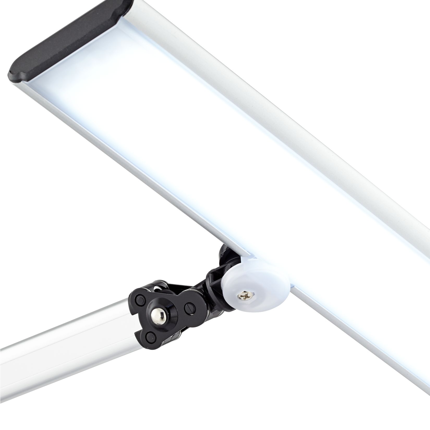 Image 3 Possini Euro Flynn Adjustable LED Desk Lamp with USB Port and Phone Cradle more views