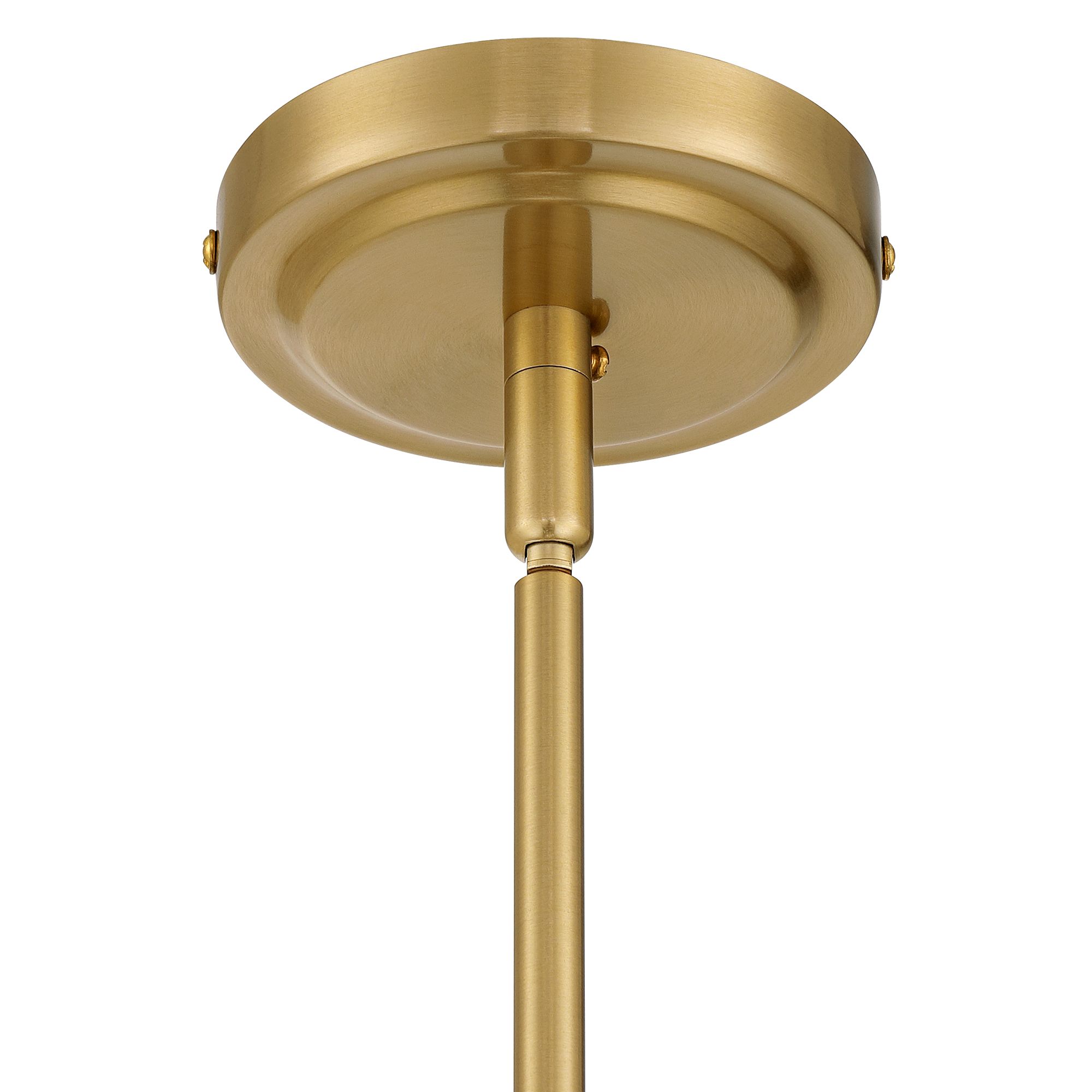 Image 6 Possini Euro Forli 9" Wide Soft Gold and Glass Mini Pendant Light more views