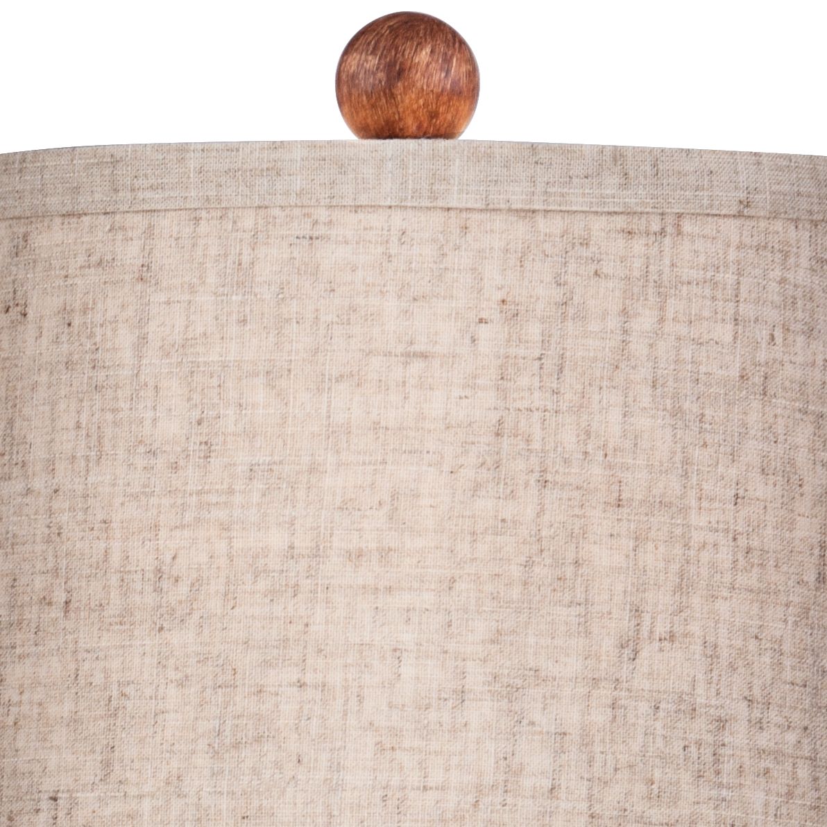Image 4 Possini Euro Fraiser 23 1/2" High Tapered Faux Wood Modern Table Lamp more views