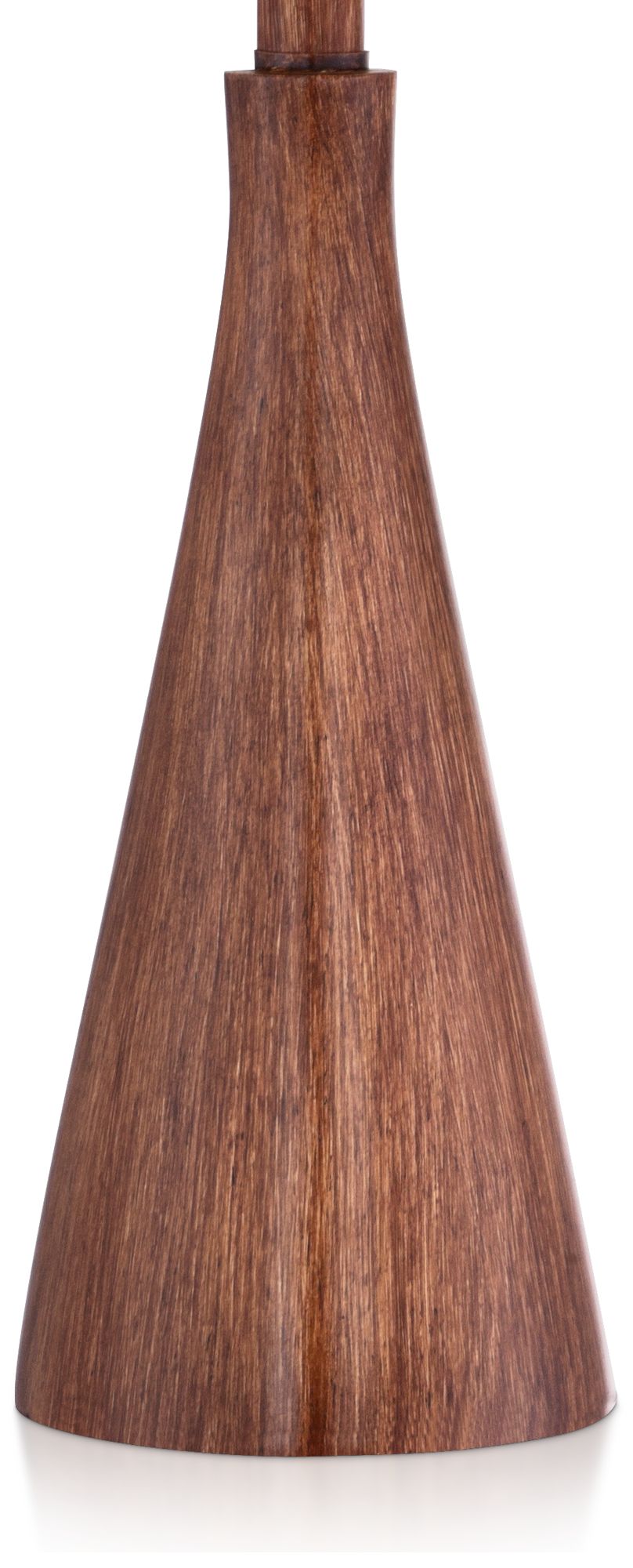 Image 6 Possini Euro Fraiser 23 1/2" High Tapered Faux Wood Modern Table Lamp more views