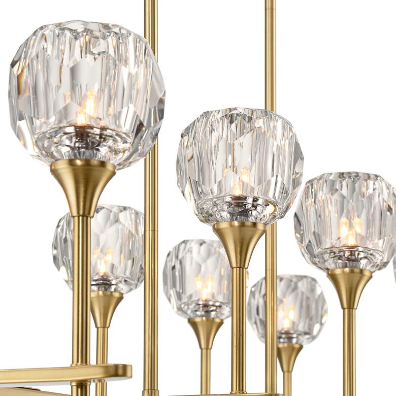 Image 3 Possini Euro Francie 41 3/4 inch Gold 10-Light Modern Island Chandelier more views