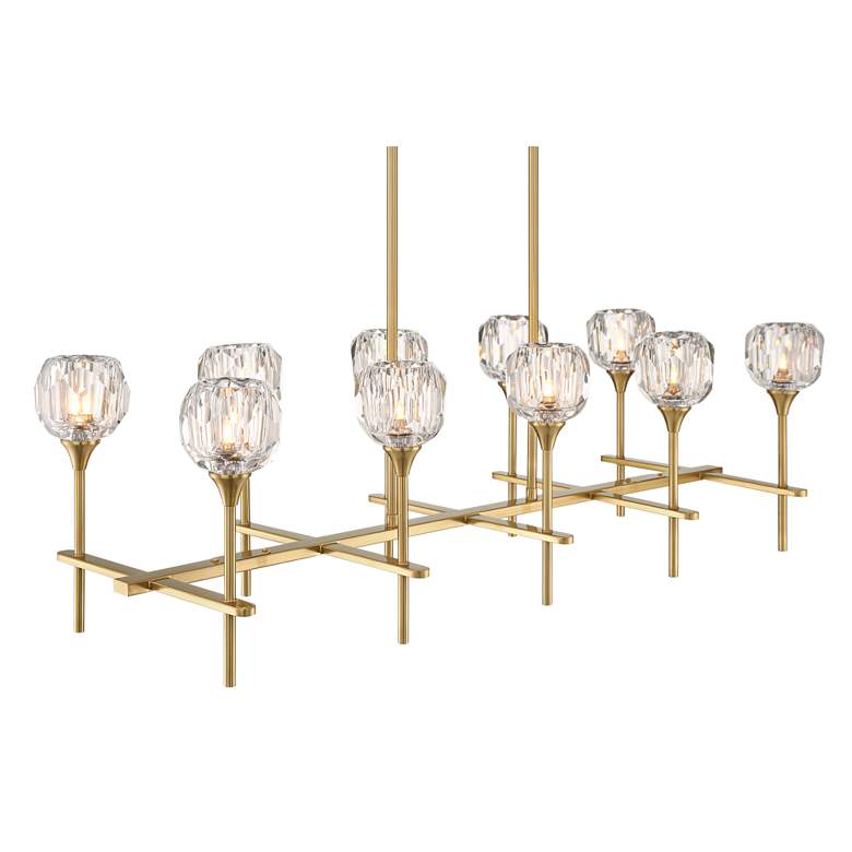 Image 5 Possini Euro Francie 41 3/4 inch Gold 10-Light Modern Island Chandelier more views