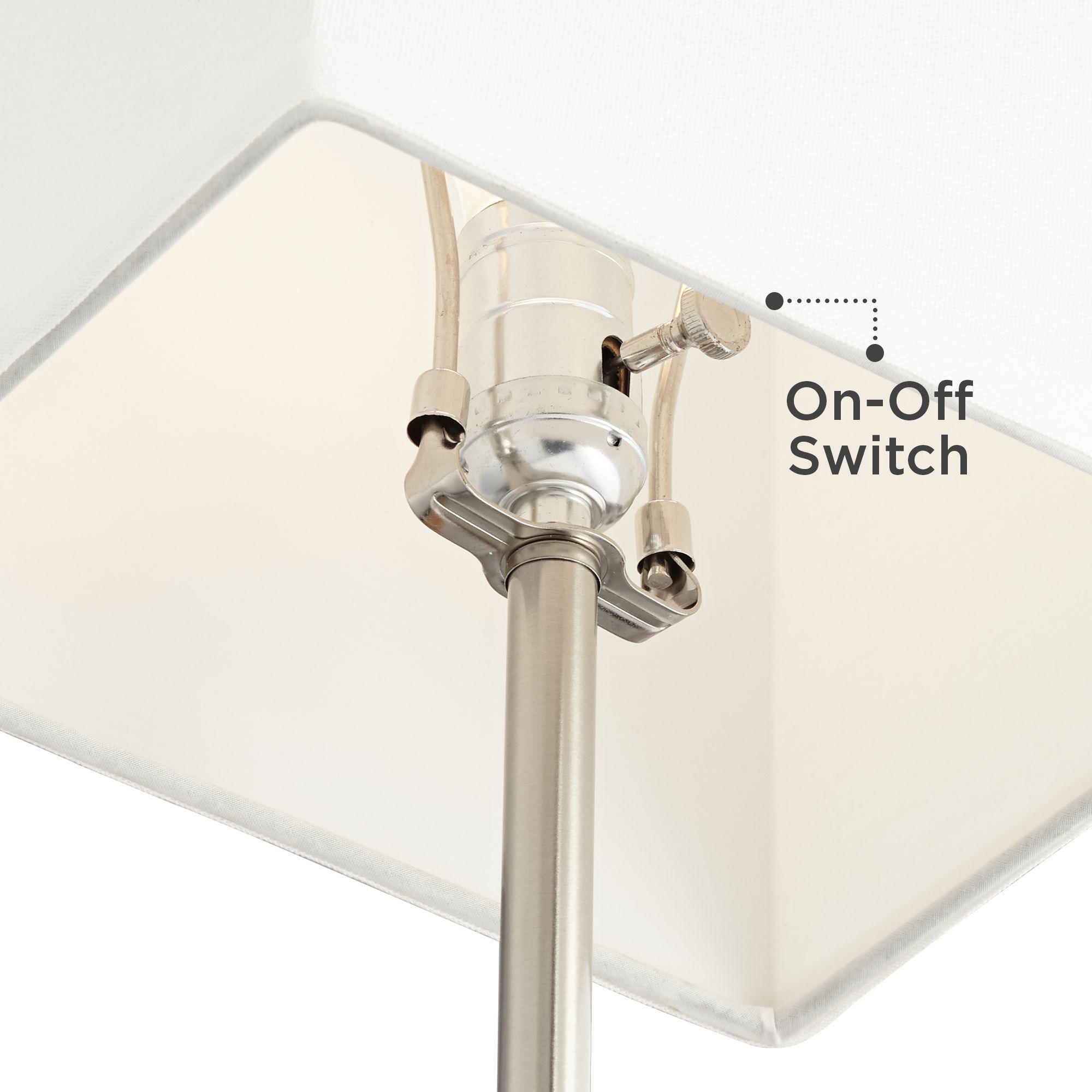 Image 4 Possini Euro Franco 26 1/2" Modern Stick USB Table Lamps Set of 2 more views