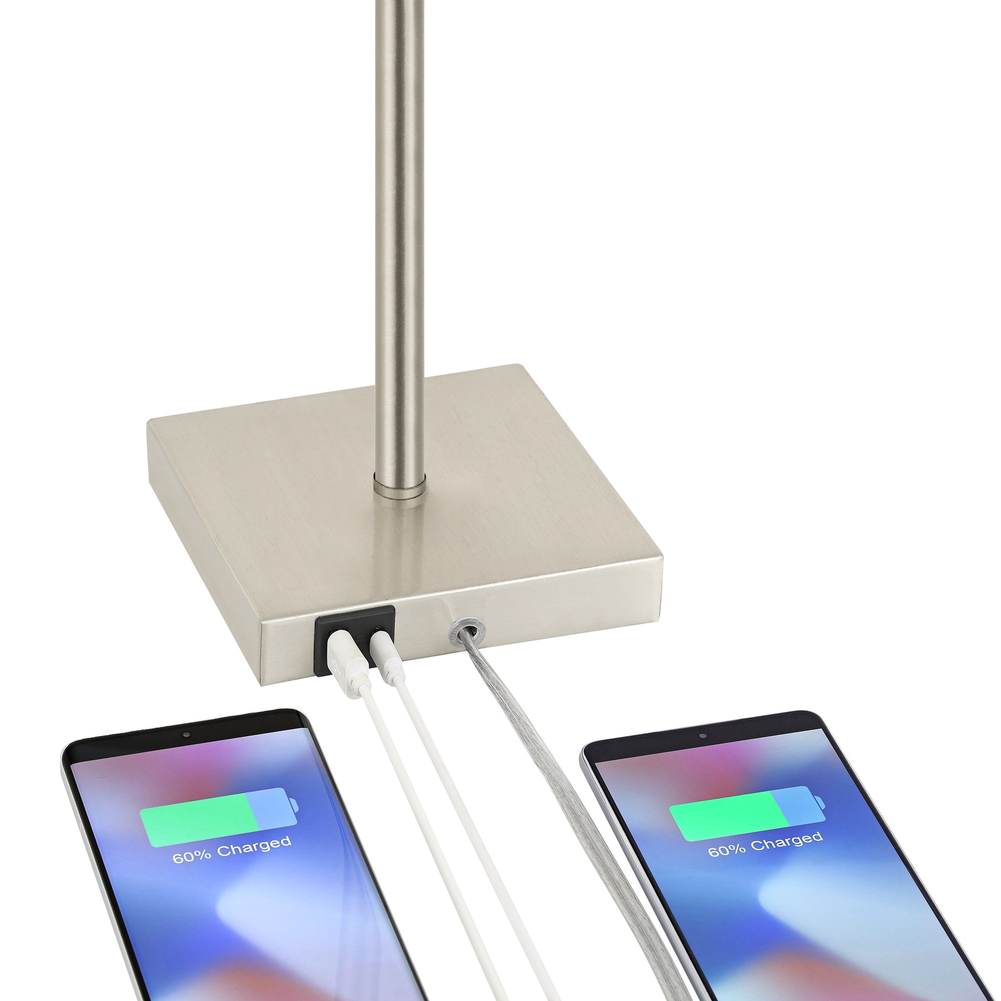 Image 5 Possini Euro Franco 26 1/2" Modern Stick USB Table Lamps Set of 2 more views