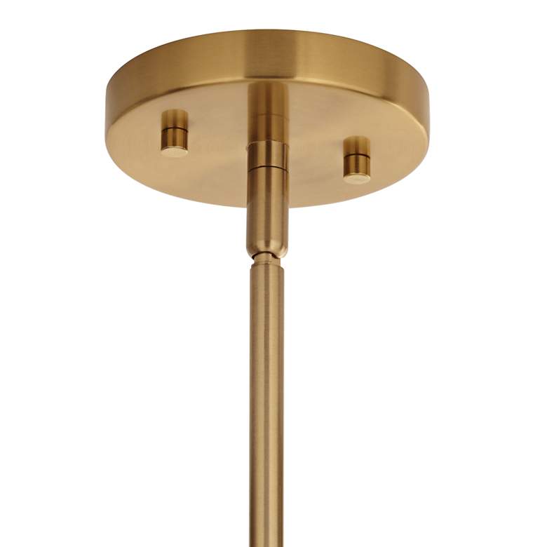 Image 6 Possini Euro Frazer 45" Wide Warm Brass 2-Light Island Chandelier more views