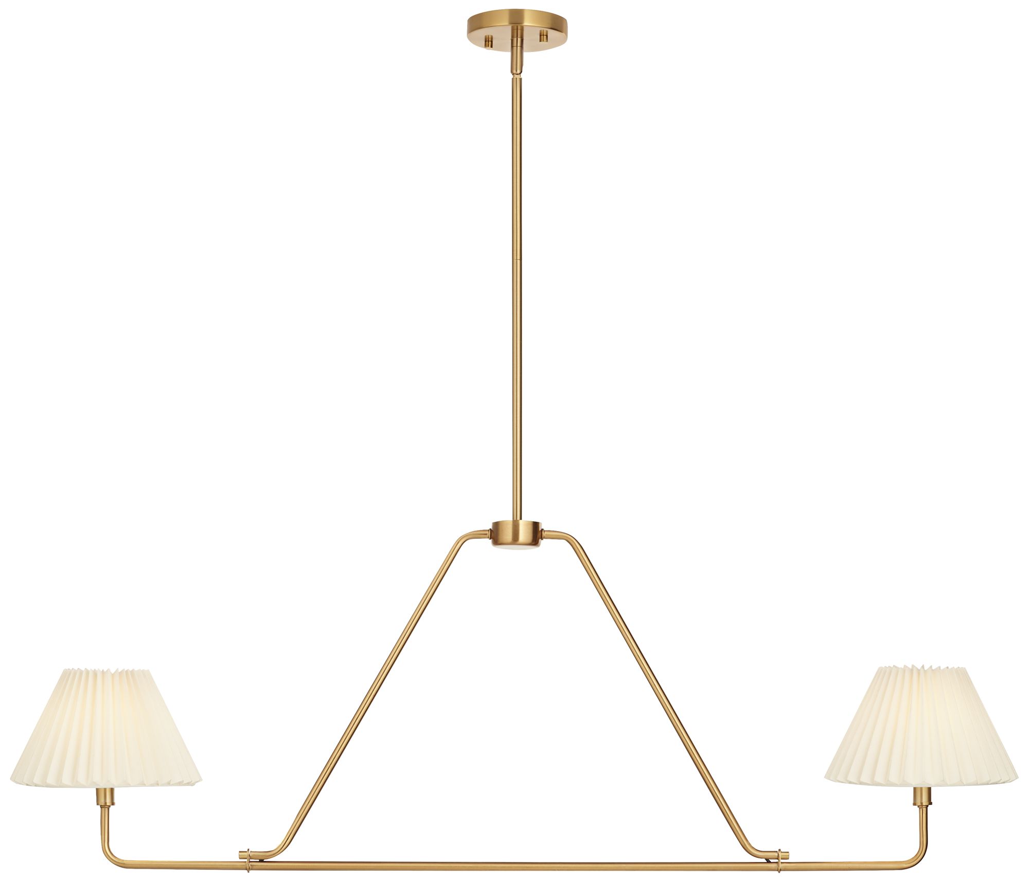 Watch A Video About the Possini Euro Frazer Warm Brass 2 Light Island Chandelier