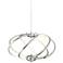 Possini Euro Galaxy 19" Wide Modern Chrome LED Pendant Light