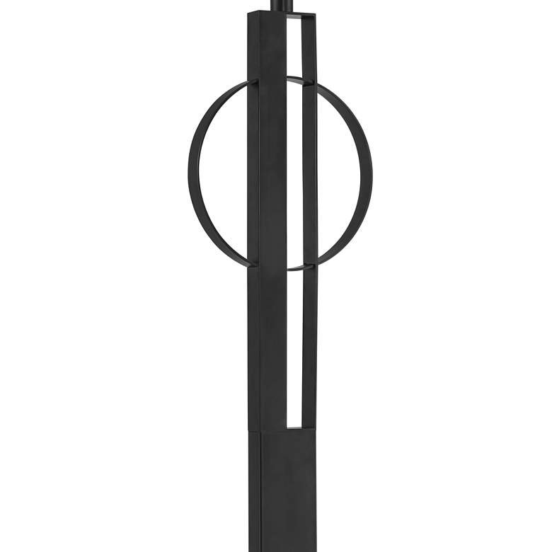 Image 5 Possini Euro Galaxy 63 1/2 inch High Modern Matte Black Floor Lamp more views