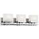 Possini Euro Gareth 24 1/2"W Chrome and Glass LED Bath Light