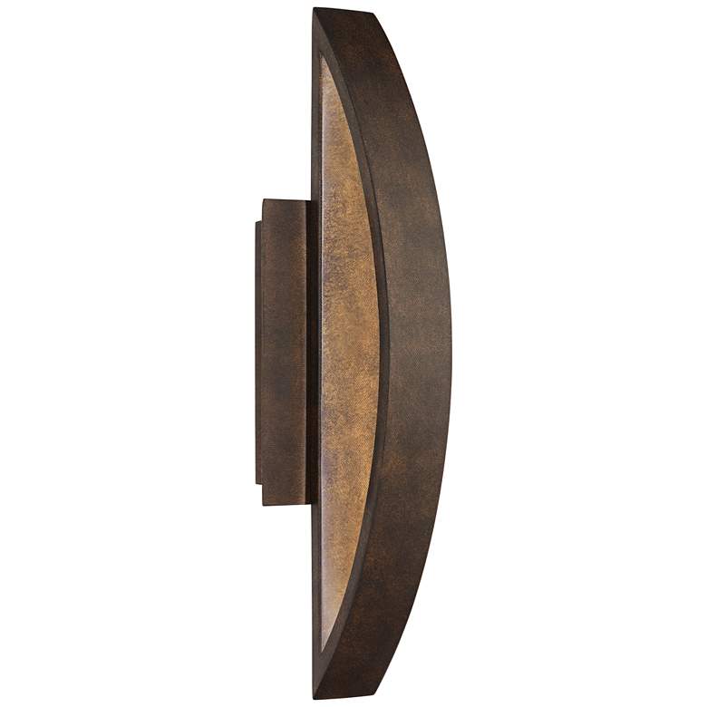 Image 2 Possini Euro Gateway 20 1/2" High Coppered Arch Modern LED Wall Sconce