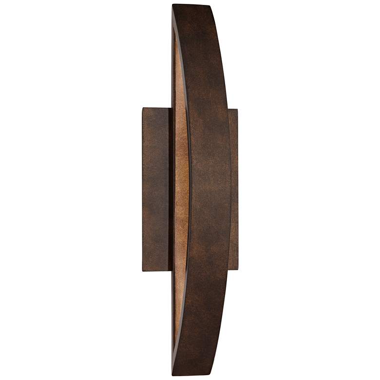 Image 6 Possini Euro Gateway 20 1/2 inch High Coppered Arch Modern LED Wall Sconce more views
