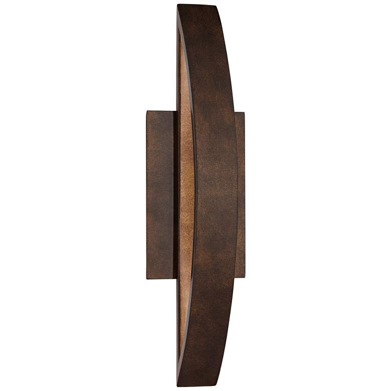 Image 6 Possini Euro Gateway 20 1/2" High Coppered Arch Modern LED Wall Sconce more views