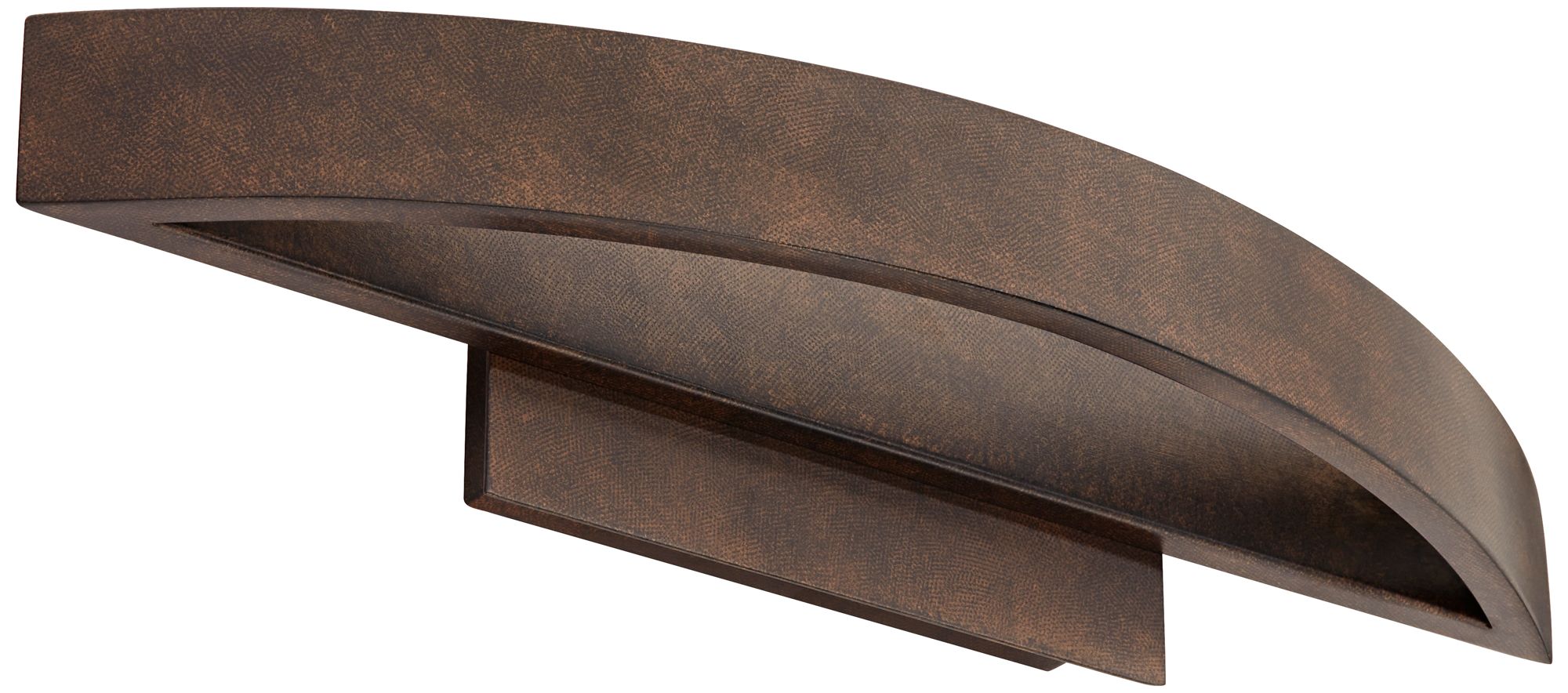 Possini Euro Gateway 20 1/2" High Coppered Arch Outdoor LED Wall Light in scene