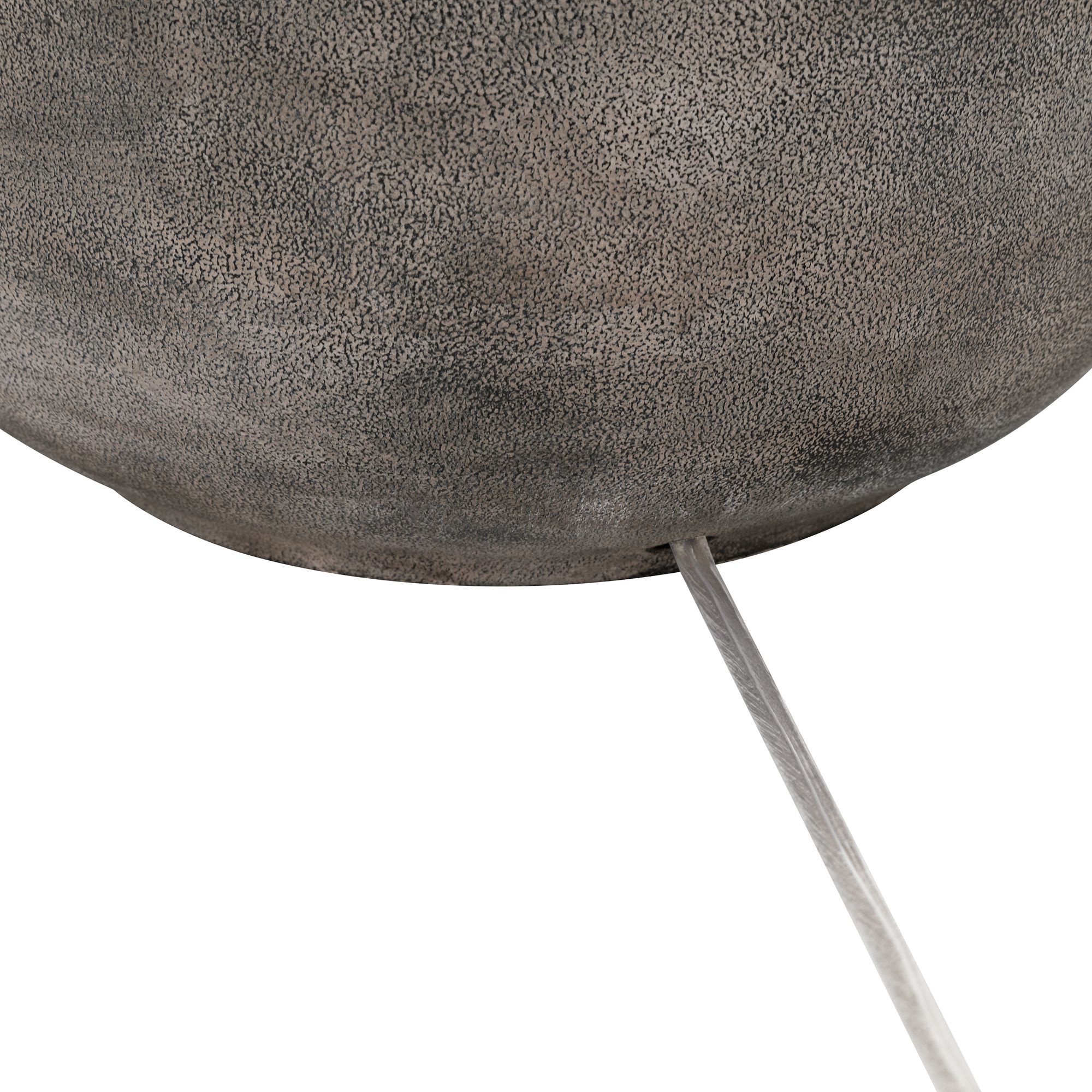 Possini Euro Geneva 25" Rustic Weathered Black Ceramic Table Lamp