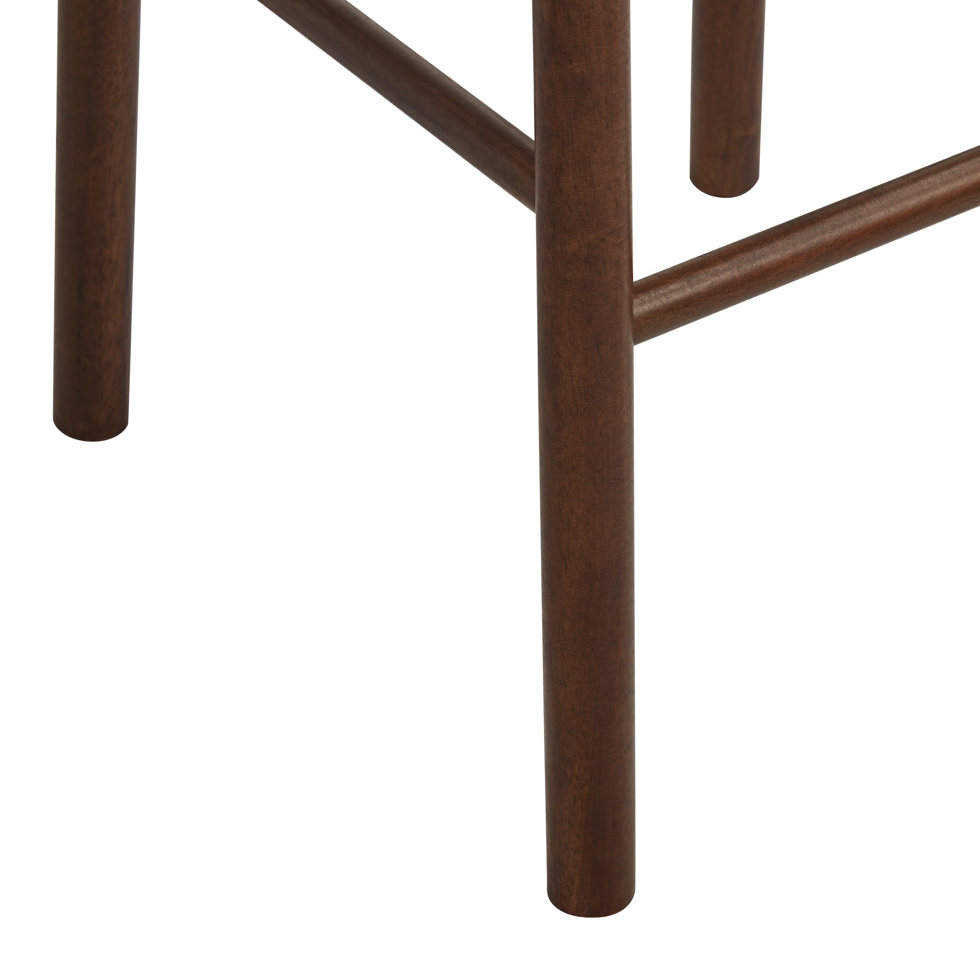 Image 7 Possini Euro Gia 31" High Valdese Armstrong and Walnut Barstool more views