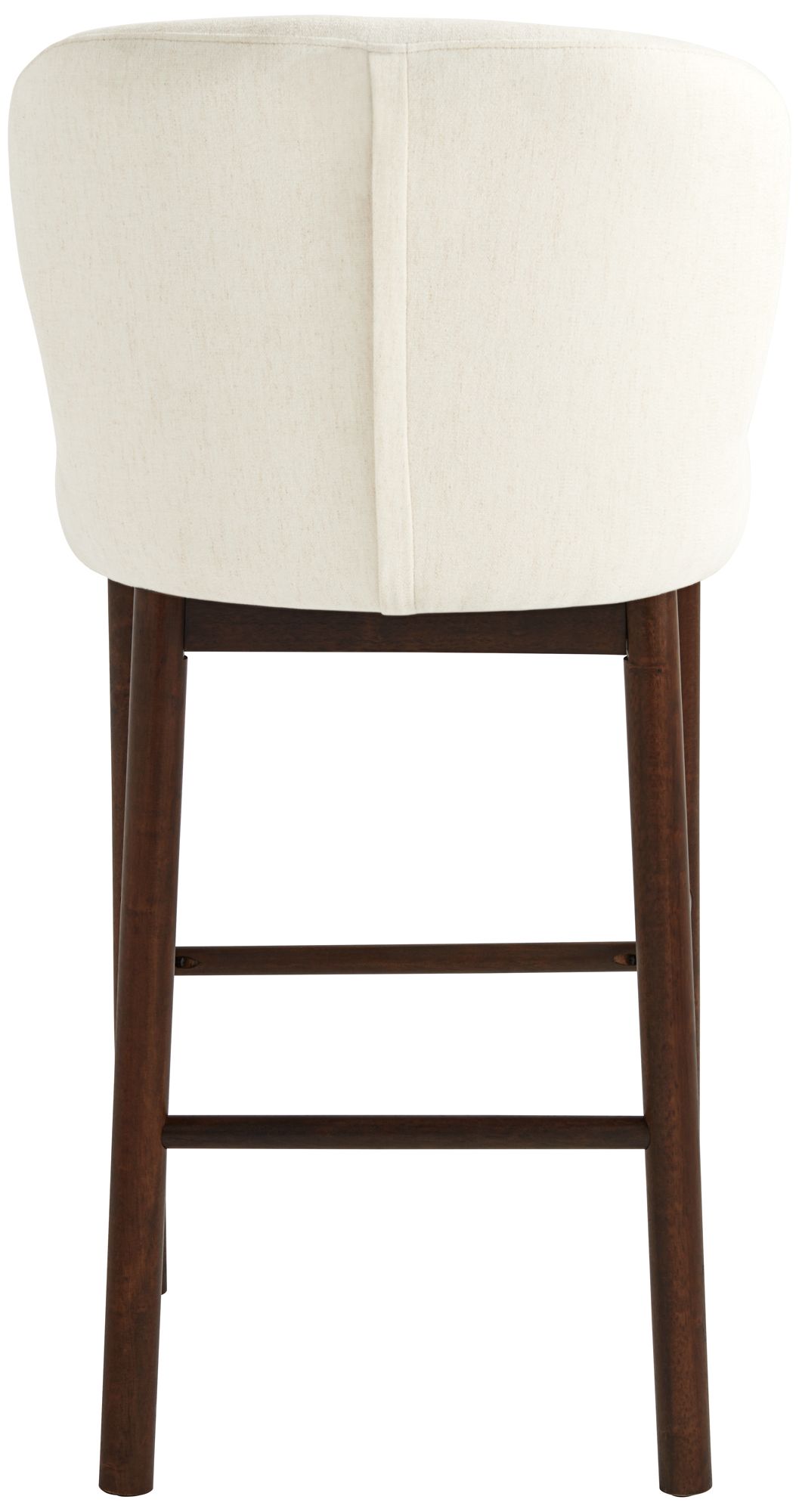 Possini Euro Gia 31" High Valdese Armstrong and Walnut Barstool in scene