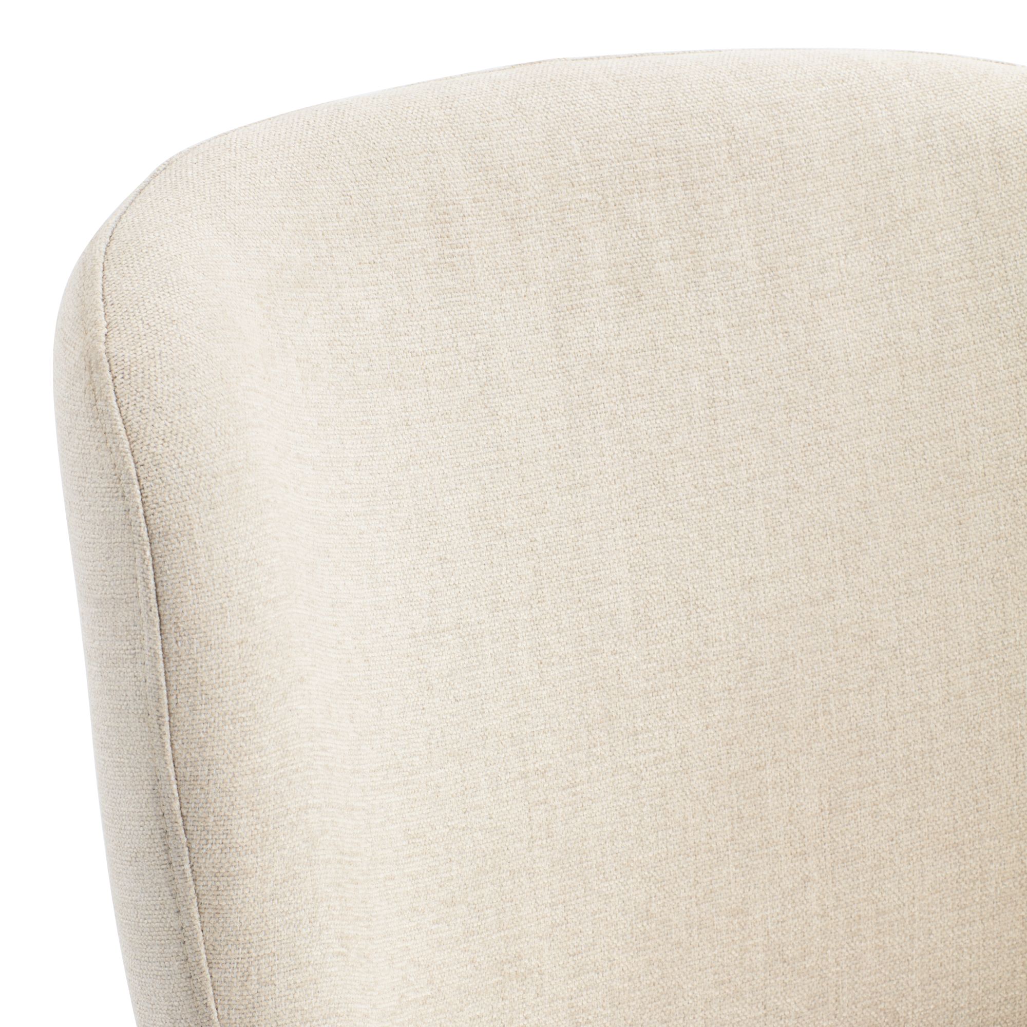 Thumbnail4 of Possini Euro Gia 31" High Valdese Oatmeal and Black Barstool Set of 2 more views
