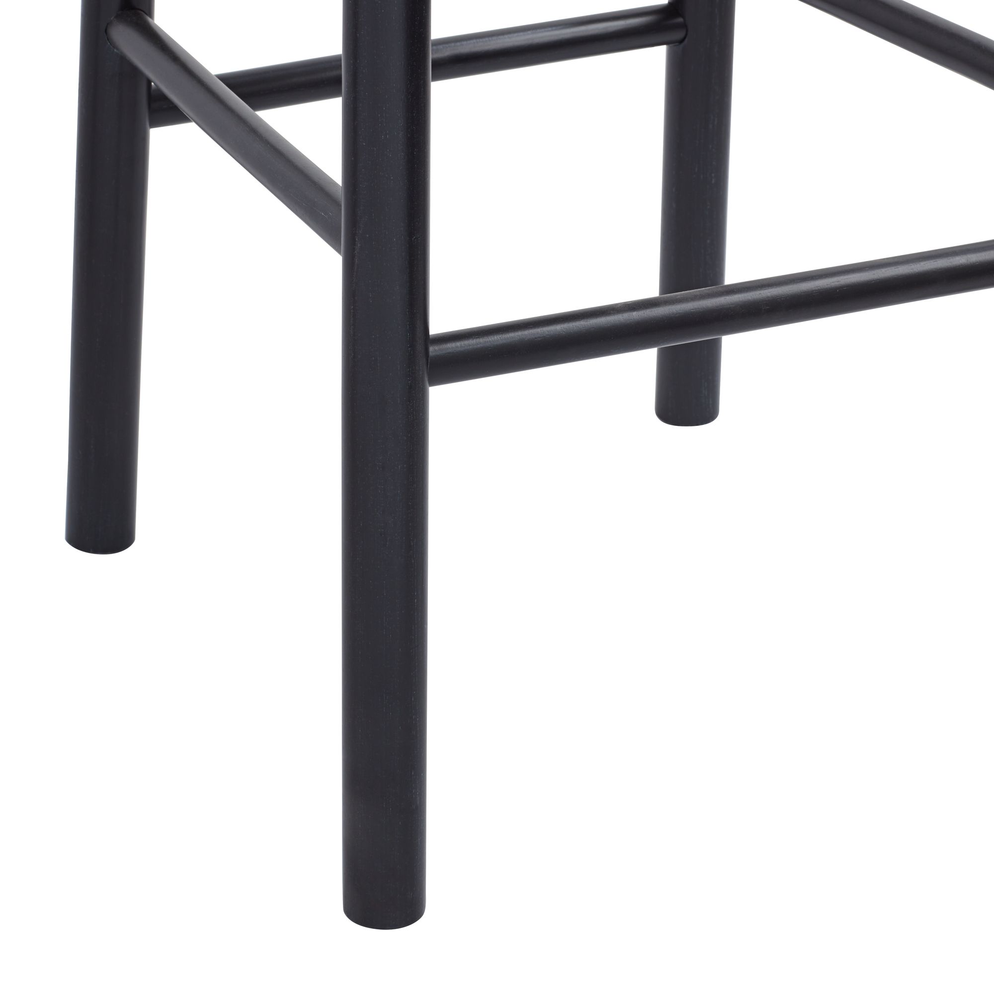 Possini Euro Gia 31" High Valdese Oatmeal and Black Barstool Set of 2 in scene