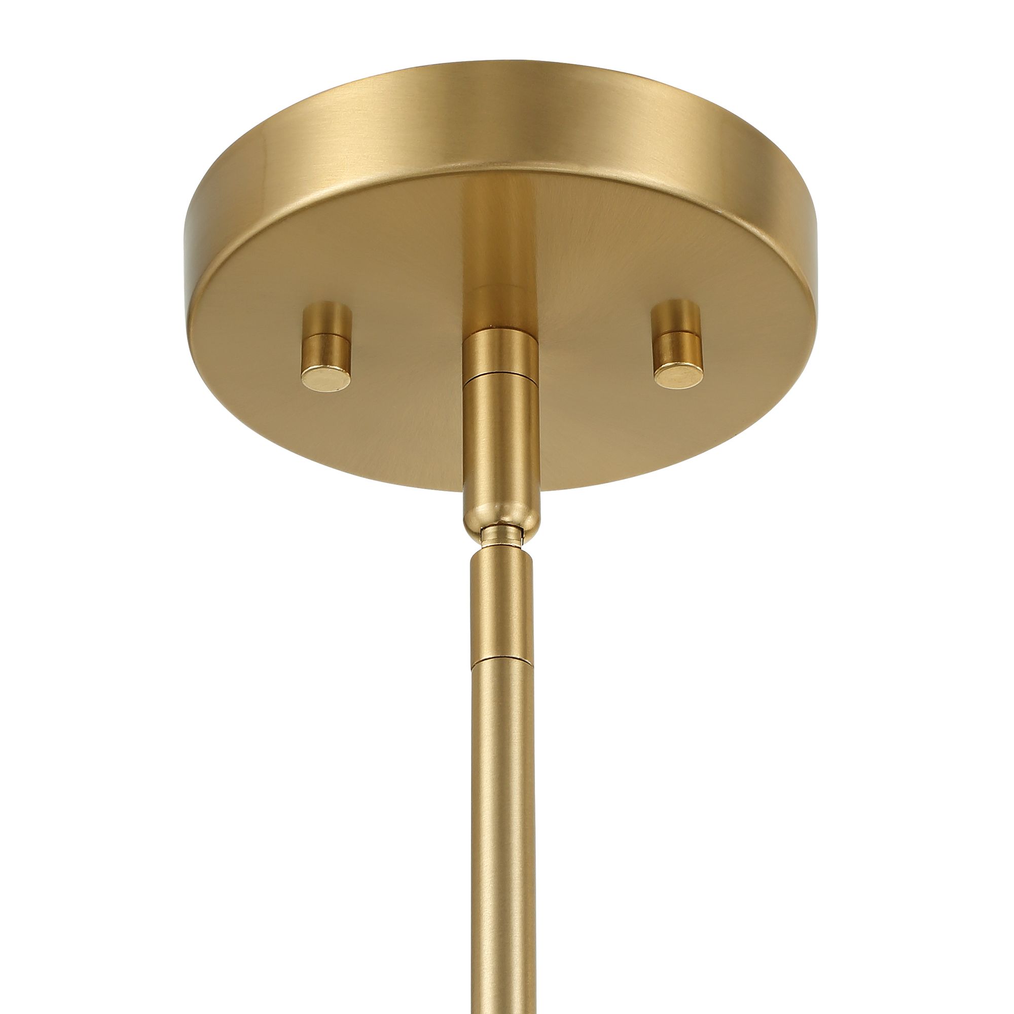 Image 4 Possini Euro Giacomo 11 1/2" Wide Warm Brass Mini Pendant Light more views