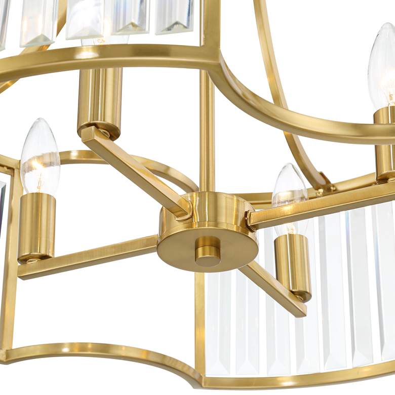 Image 5 Possini Euro Gillian 21 1/2" Wide Soft Gold 4-Light Pendant more views