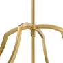 Watch A Video About the Possini Euro Gillian Soft Gold 4-Light Pendant