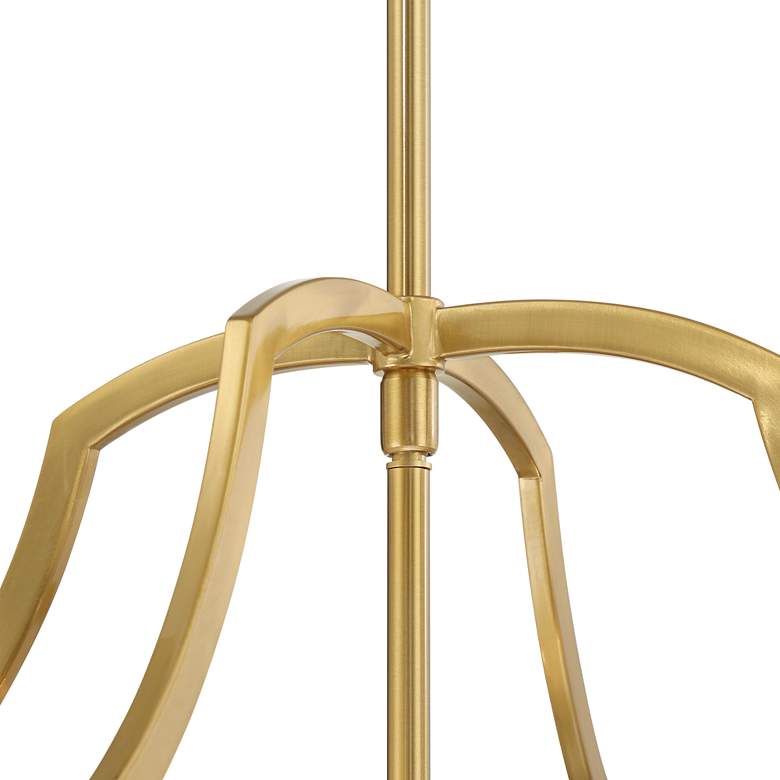 Image 6 Possini Euro Gillian 21 1/2" Wide Soft Gold 4-Light Pendant more views