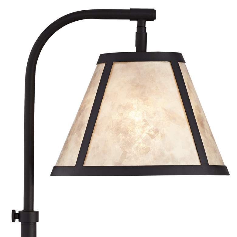 Image 3 Possini Euro Glasgow 29" High Black and Mica Downbridge Table Lamp more views