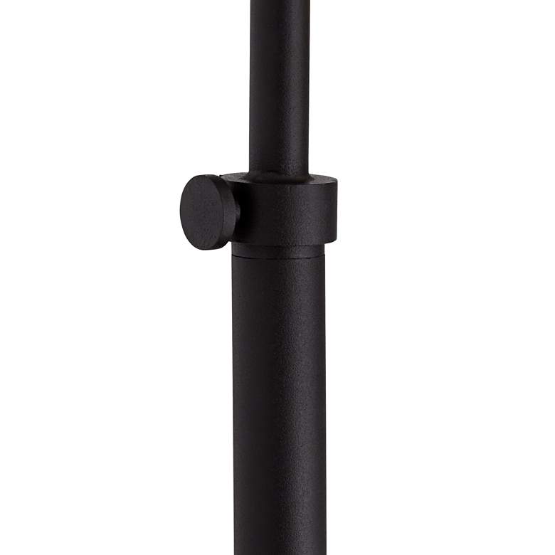 Image 4 Possini Euro Glasgow 29" High Black and Mica Downbridge Table Lamp more views