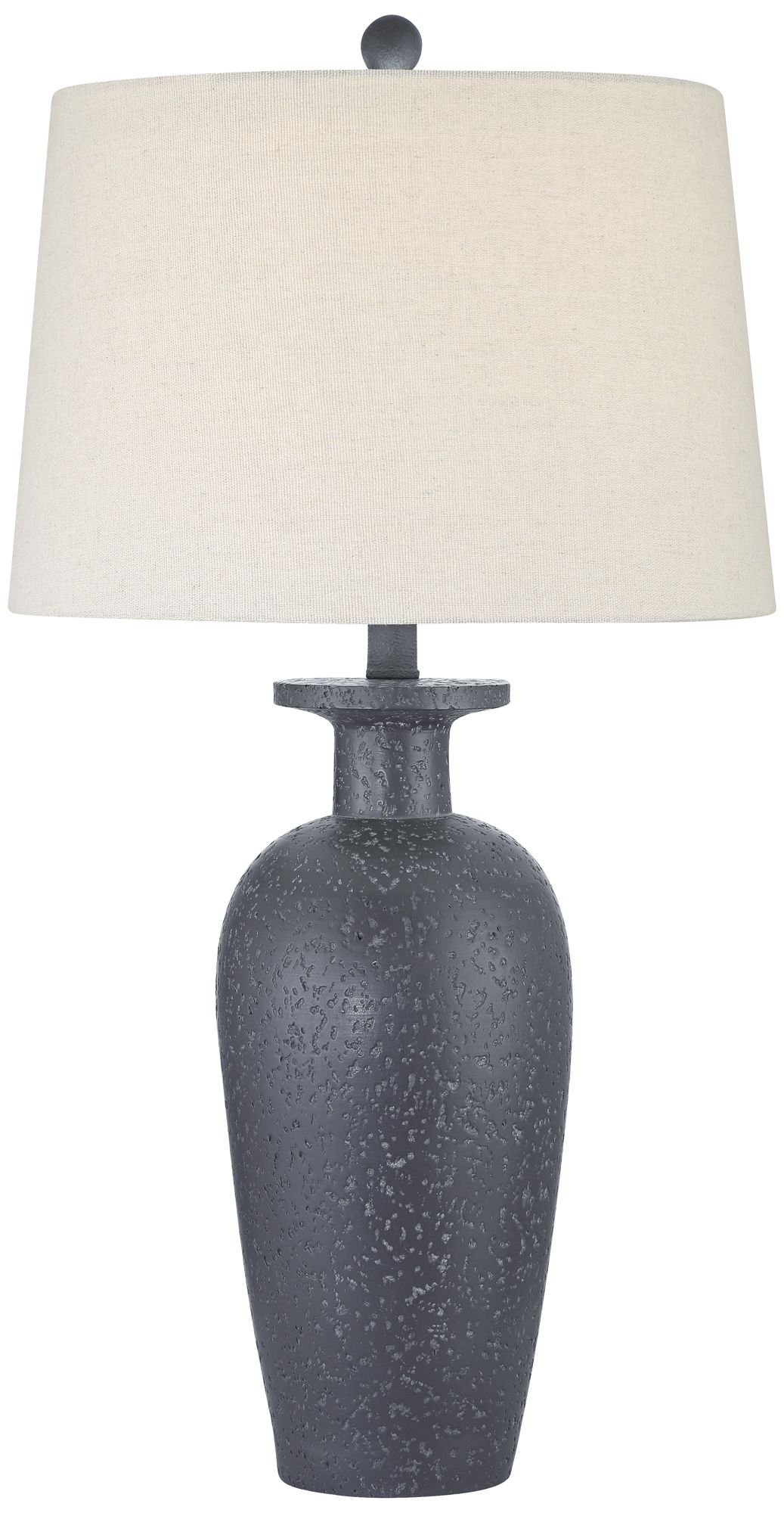 Possini Euro Glenwood 28" Charcoal Gray Table Lamps Set of 2