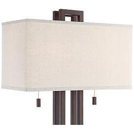 Image3 of Possini Euro Gossard 30" High Open Bronze Table Lamps Set of 2 more views