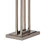 6_Possini Euro Gossard 62" Modern Brushed Nickel Floor Lamp more views
