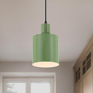 Possini Euro Gotch 6 1/4" Wide Green Mini Pendant Light