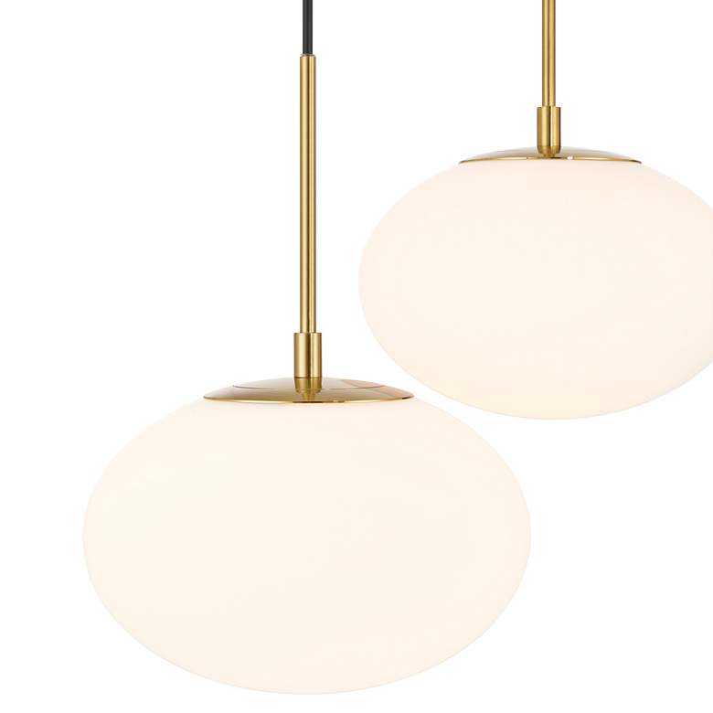 Image 3 Possini Euro Graham 36" Wide Gold 6-Light Chandelier more views
