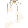 7_Possini Euro Graham 36" Wide Gold 6-Light Chandelier more views