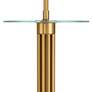 7_Possini Euro Granview 66" High Glass Table Floor Lamp with USB Ports more views