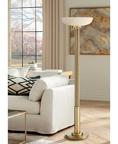 Possini Euro Granview 70" Gold Light Blasterâ„¢ 4-Light Torchiere