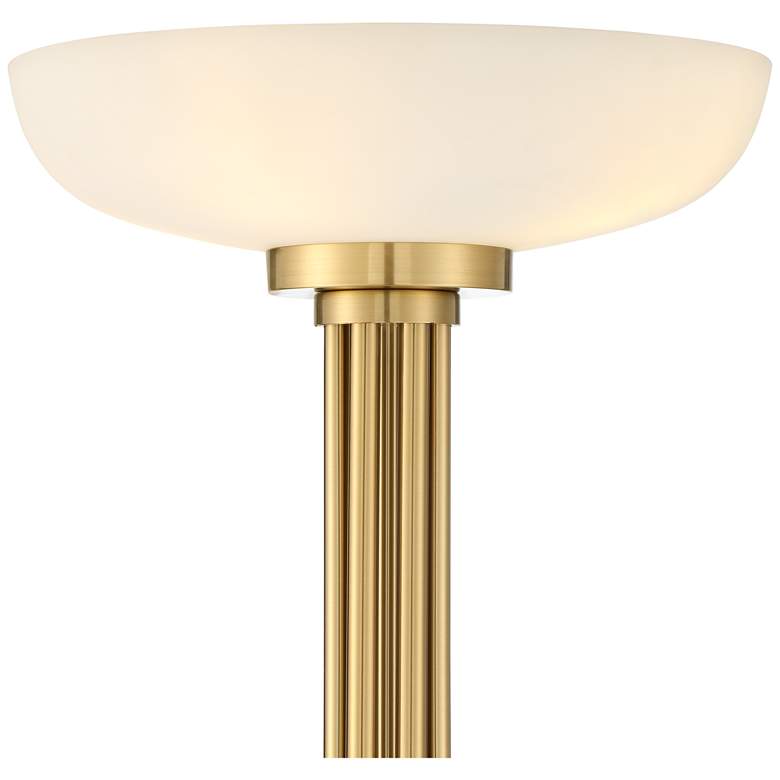 Image 4 Possini Euro Granview 70" Gold Light Blaster™ 4-Light Torchiere more views